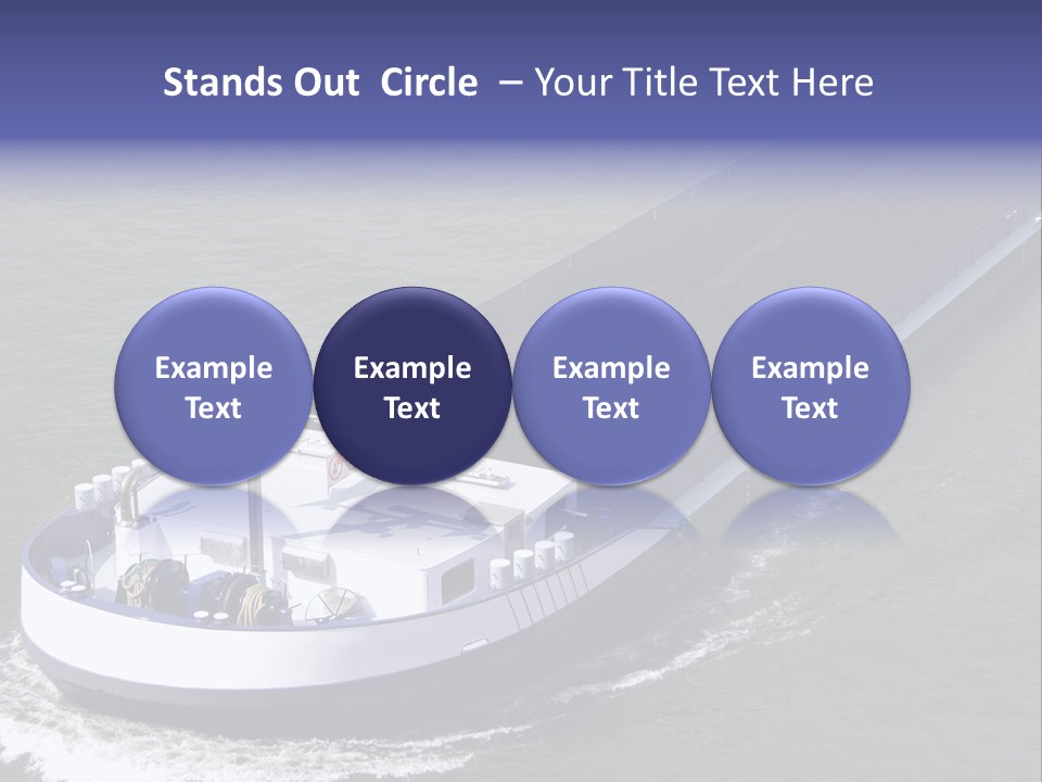 Tender Rig Transportation PowerPoint Template