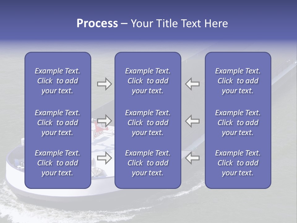 Tender Rig Transportation PowerPoint Template