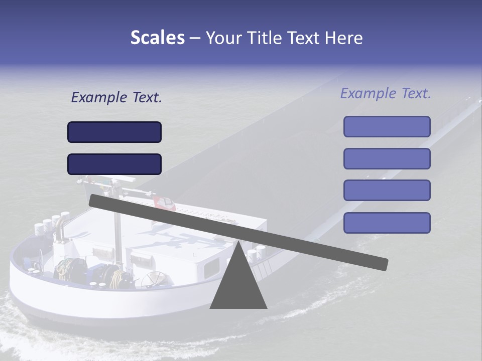 Tender Rig Transportation PowerPoint Template