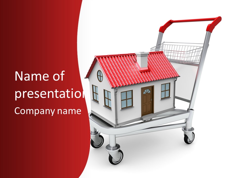 Mortgage Retail Housing PowerPoint Template