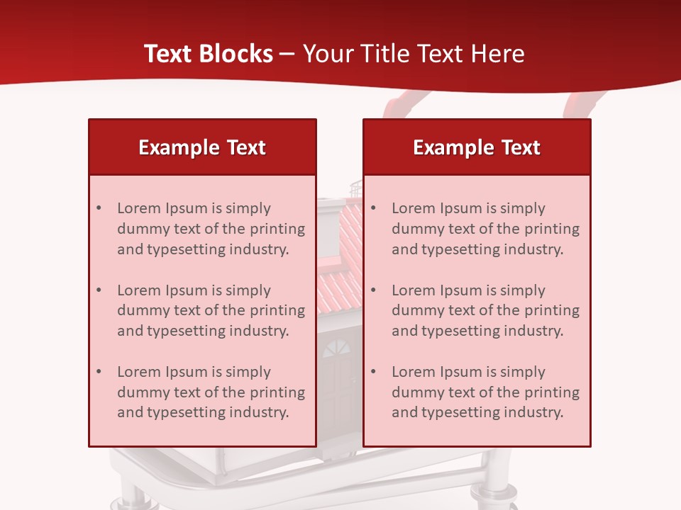 Mortgage Retail Housing PowerPoint Template