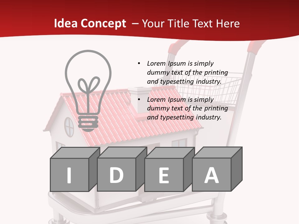 Mortgage Retail Housing PowerPoint Template
