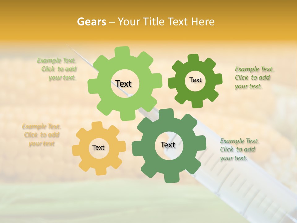 Research Transgenic Researcher PowerPoint Template