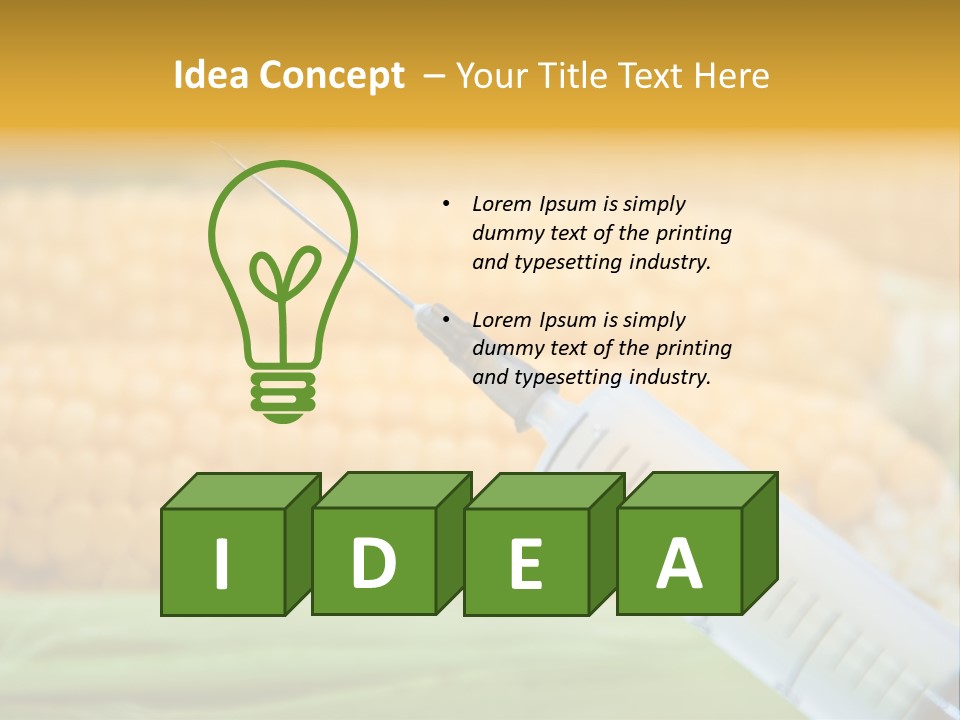 Research Transgenic Researcher PowerPoint Template