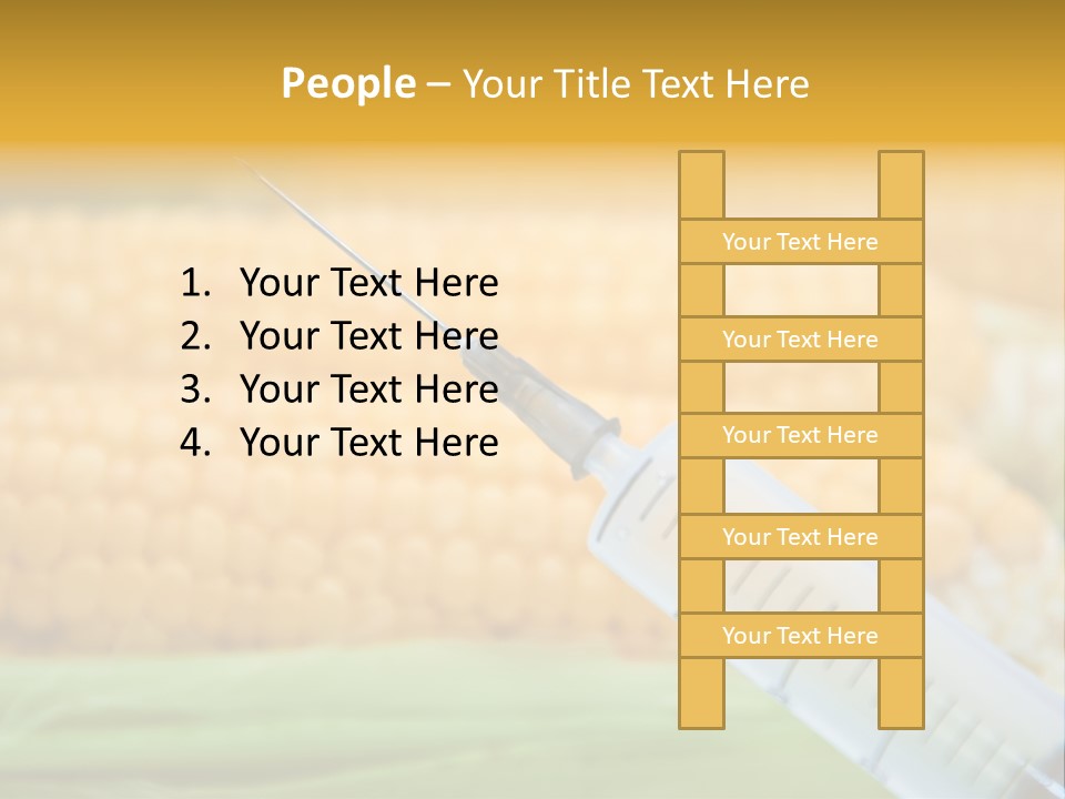 Research Transgenic Researcher PowerPoint Template