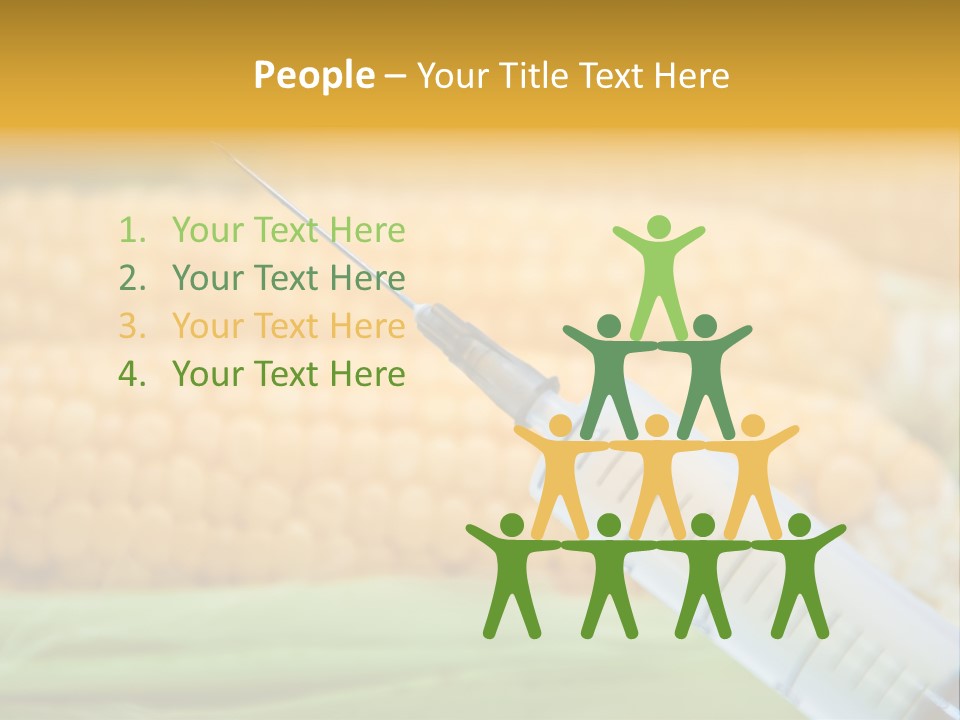 Research Transgenic Researcher PowerPoint Template