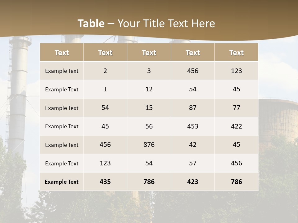 Corporate Fuel Steel PowerPoint Template