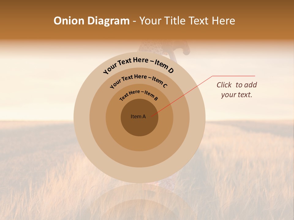 Mother Wheat Happy PowerPoint Template