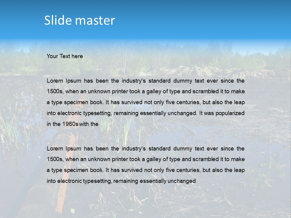 Tidewater Chemical Toxic PowerPoint Template