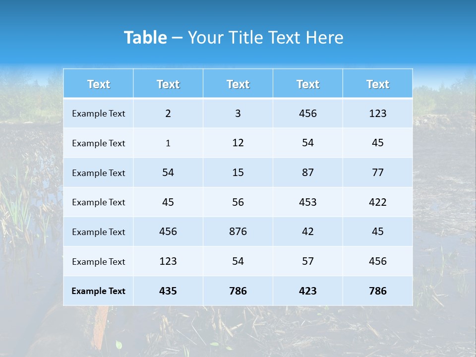 Tidewater Chemical Toxic PowerPoint Template