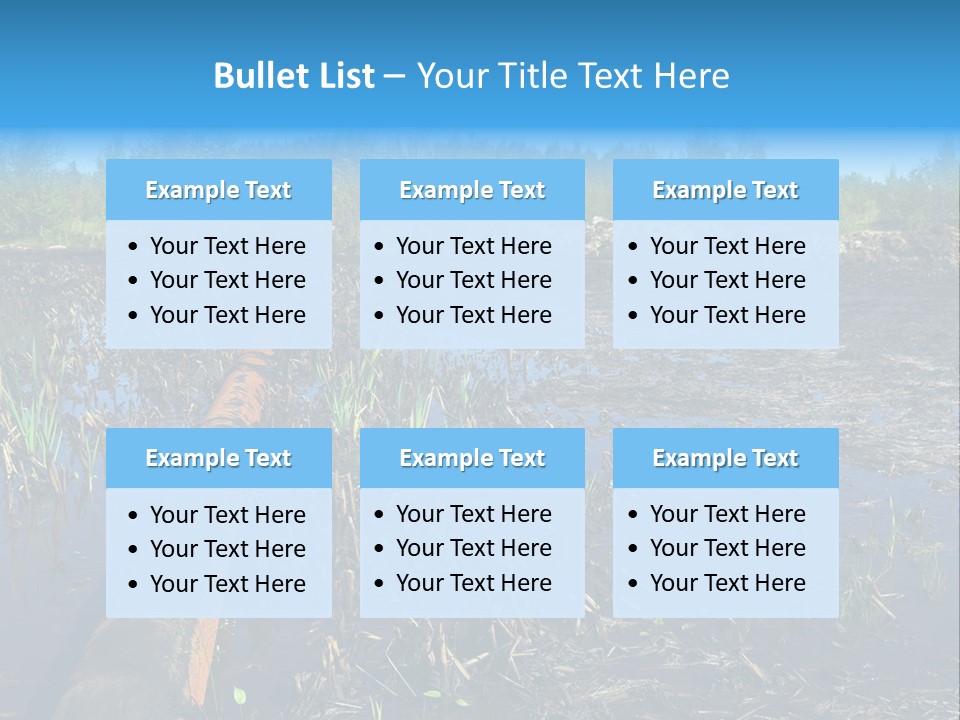 Tidewater Chemical Toxic PowerPoint Template