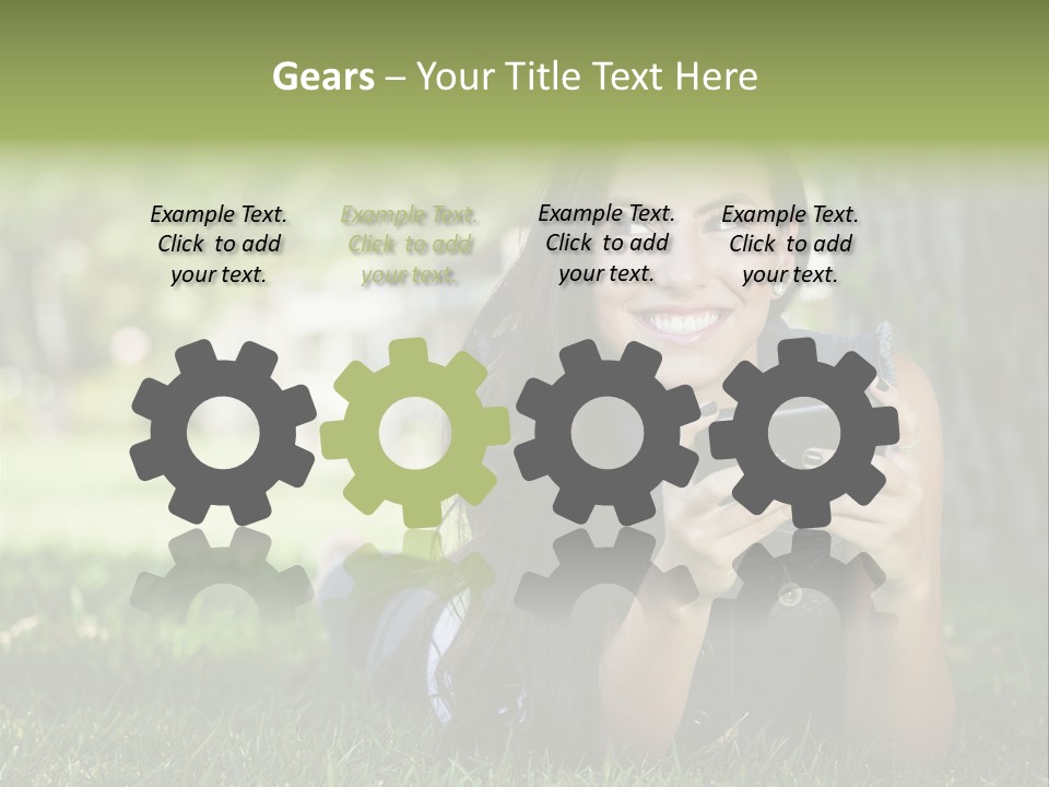 Happy Copy Room Technology PowerPoint Template