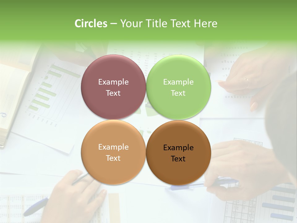 Male Cooperation Macro PowerPoint Template