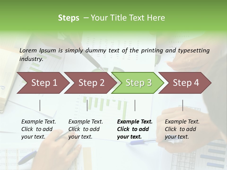 Male Cooperation Macro PowerPoint Template