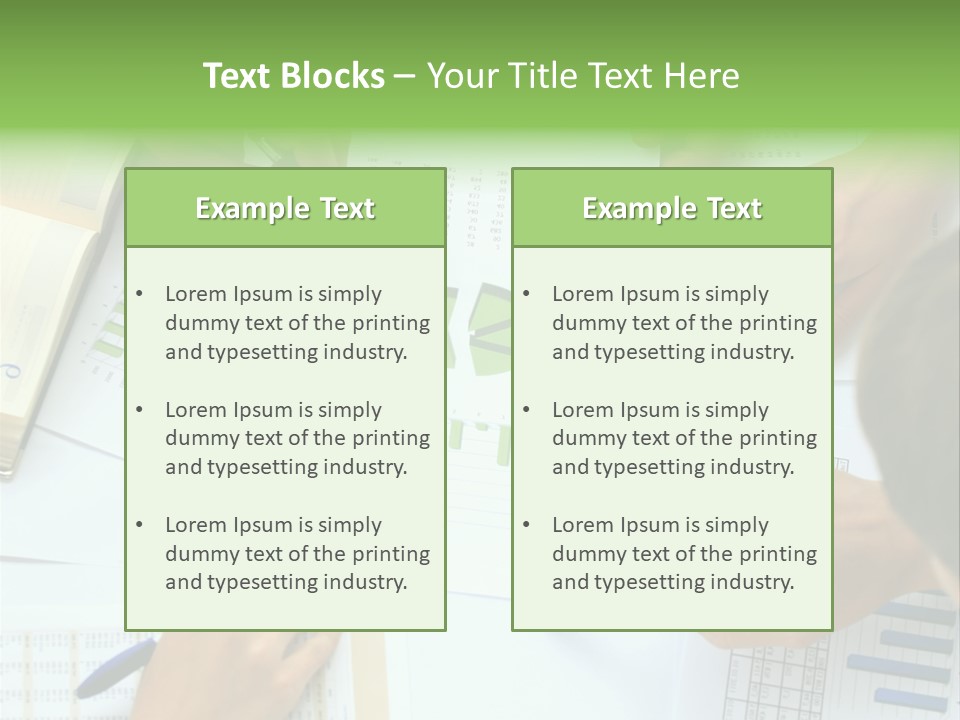 Male Cooperation Macro PowerPoint Template