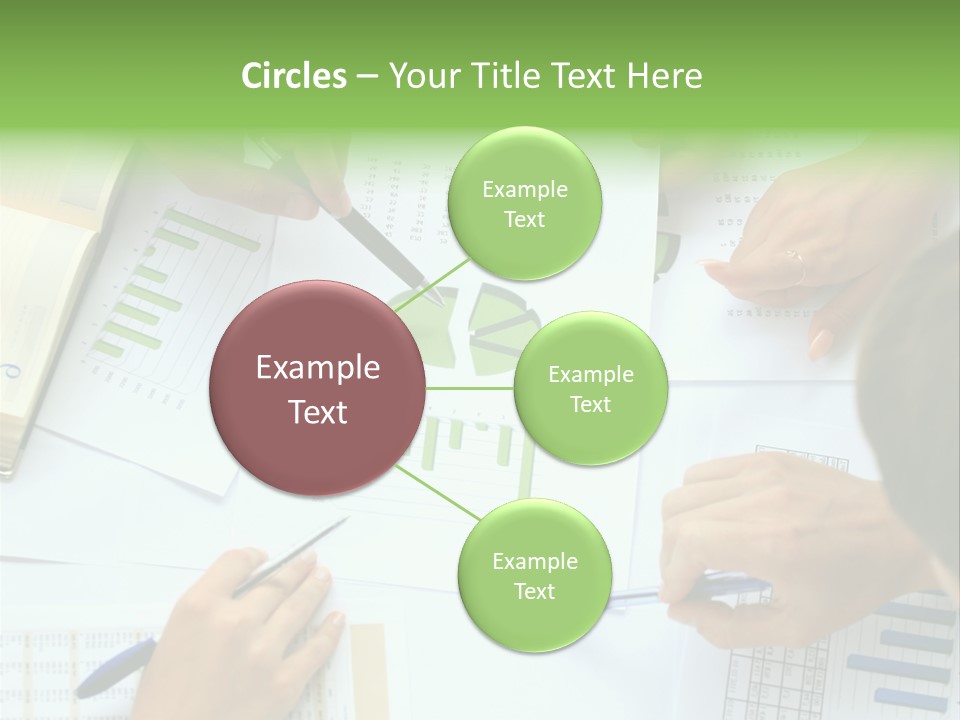 Male Cooperation Macro PowerPoint Template