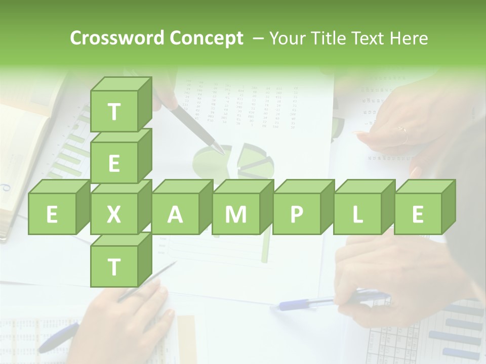 Male Cooperation Macro PowerPoint Template