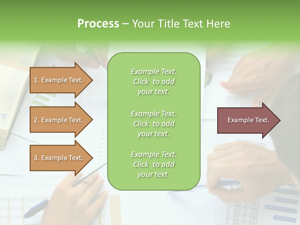 Male Cooperation Macro PowerPoint Template