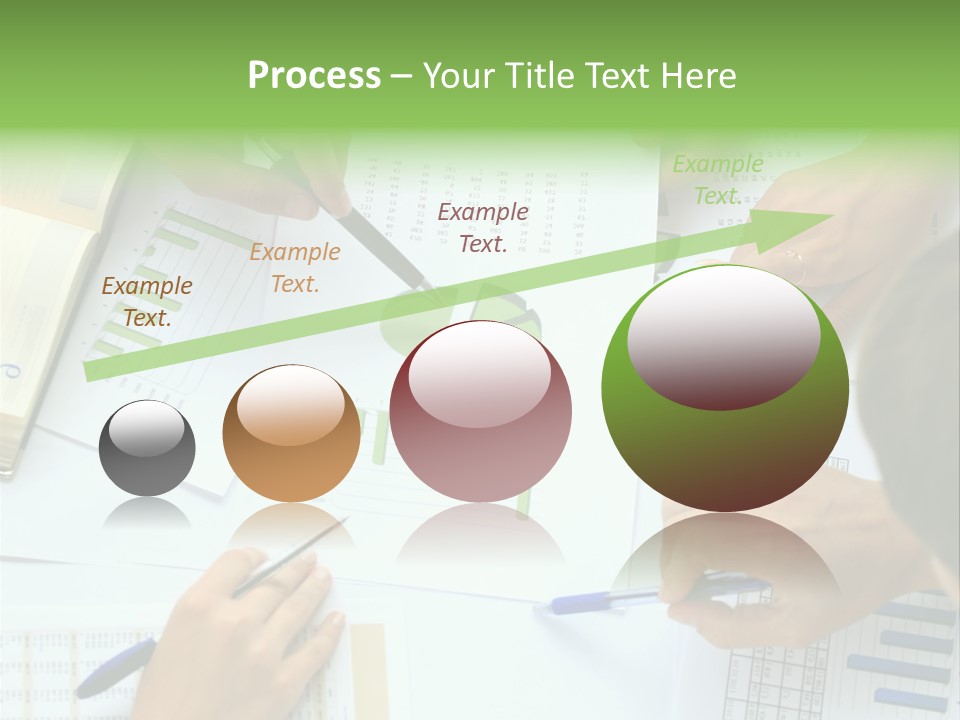Male Cooperation Macro PowerPoint Template