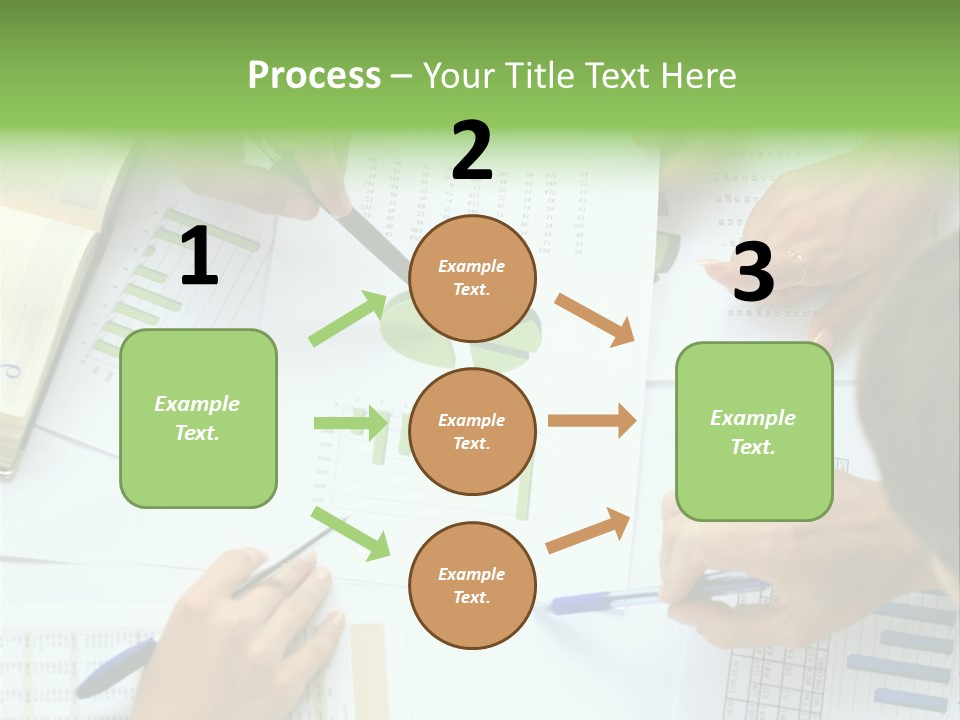 Male Cooperation Macro PowerPoint Template