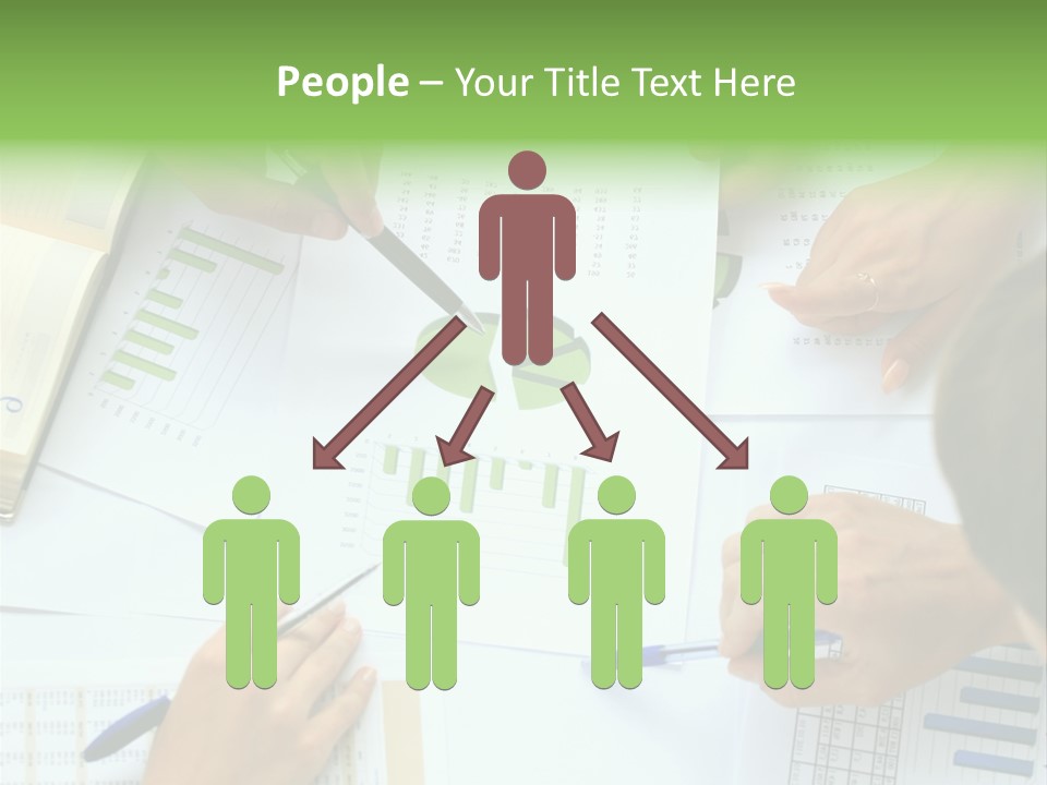 Male Cooperation Macro PowerPoint Template