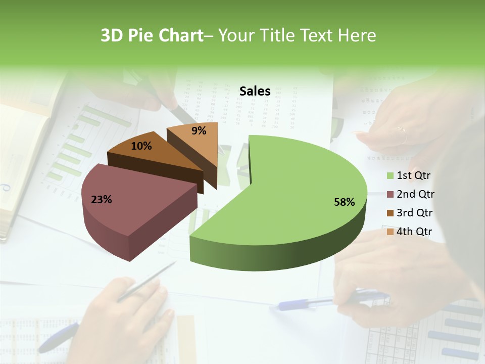 Male Cooperation Macro PowerPoint Template