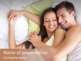 Togetherness Handsome Lifestyle PowerPoint Template