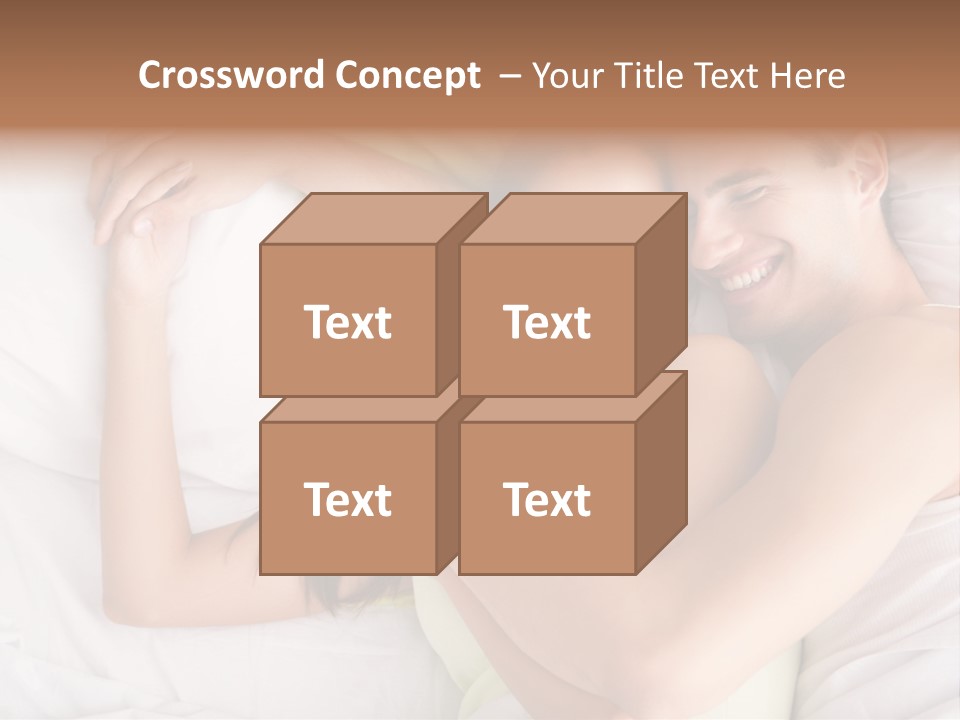 Togetherness Handsome Lifestyle PowerPoint Template