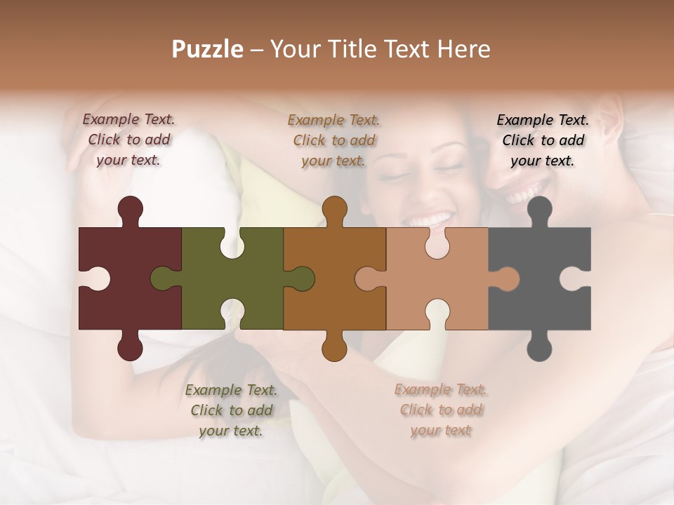 Togetherness Handsome Lifestyle PowerPoint Template