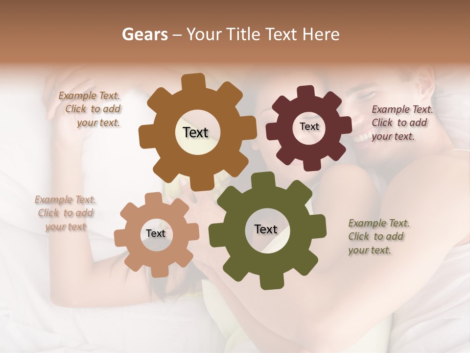 Togetherness Handsome Lifestyle PowerPoint Template