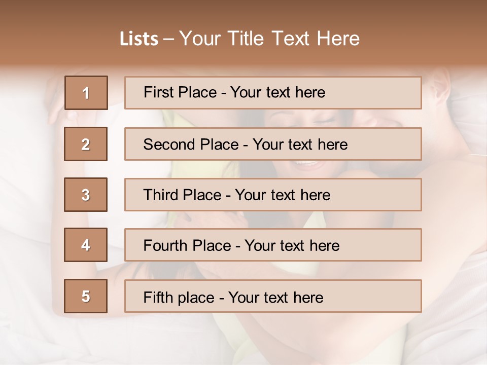 Togetherness Handsome Lifestyle PowerPoint Template
