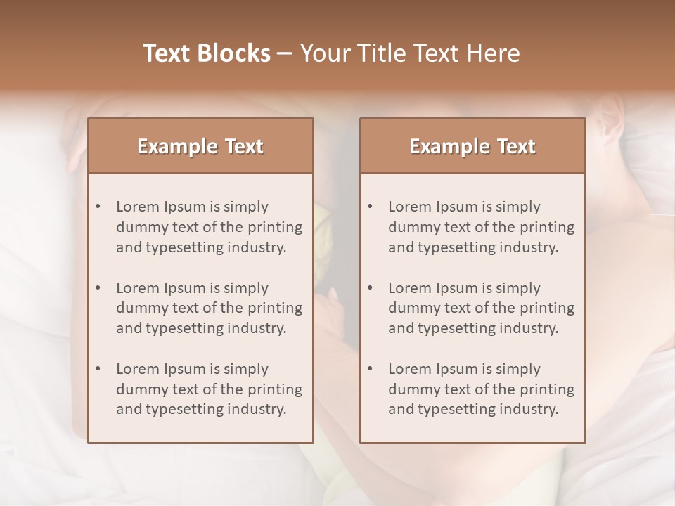 Togetherness Handsome Lifestyle PowerPoint Template