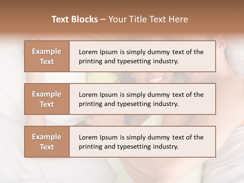 Togetherness Handsome Lifestyle PowerPoint Template