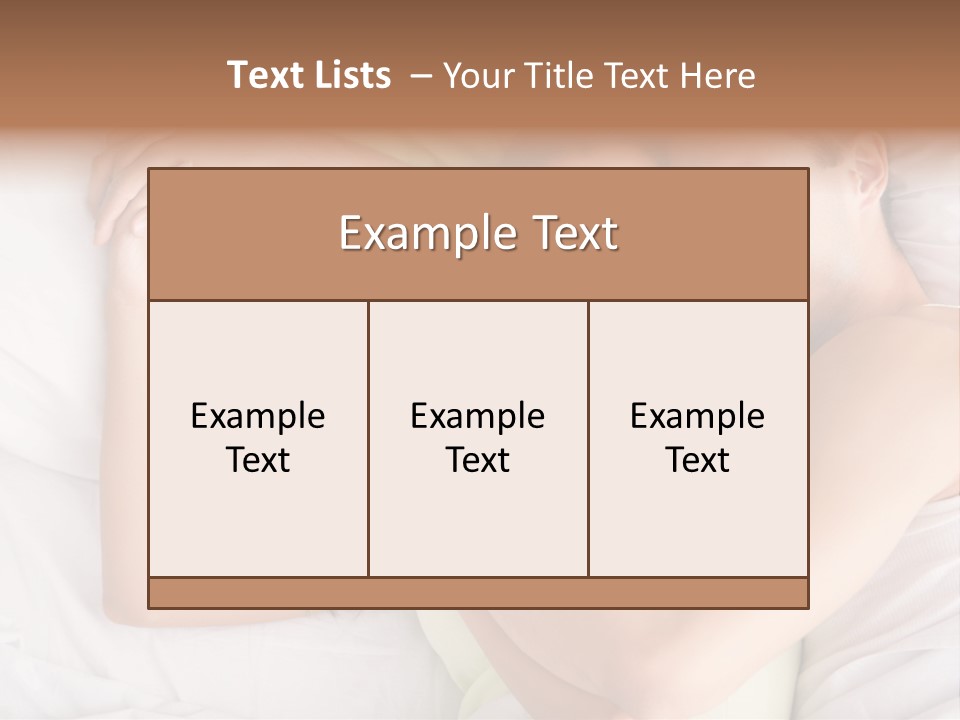 Togetherness Handsome Lifestyle PowerPoint Template
