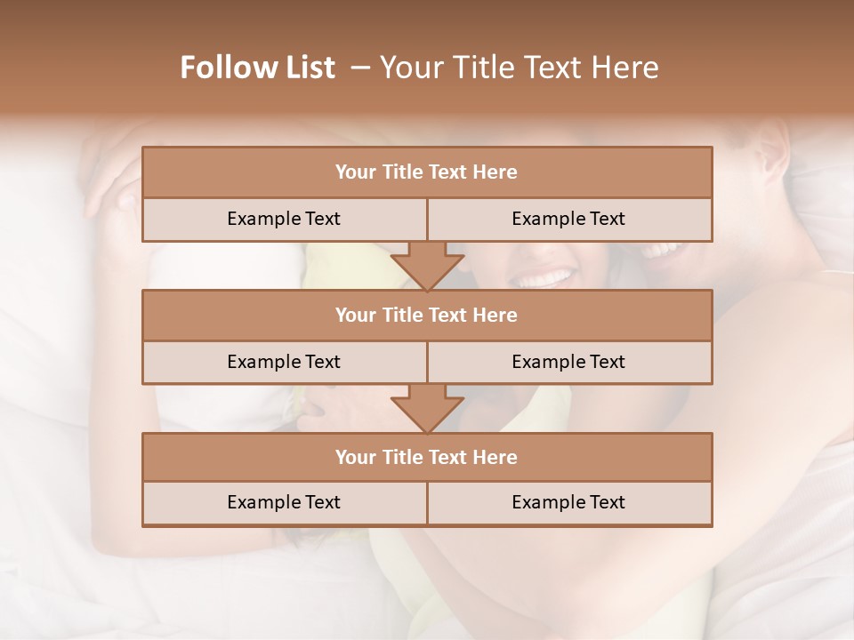 Togetherness Handsome Lifestyle PowerPoint Template