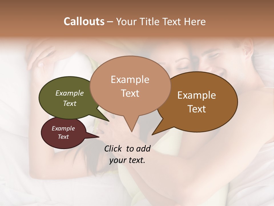 Togetherness Handsome Lifestyle PowerPoint Template