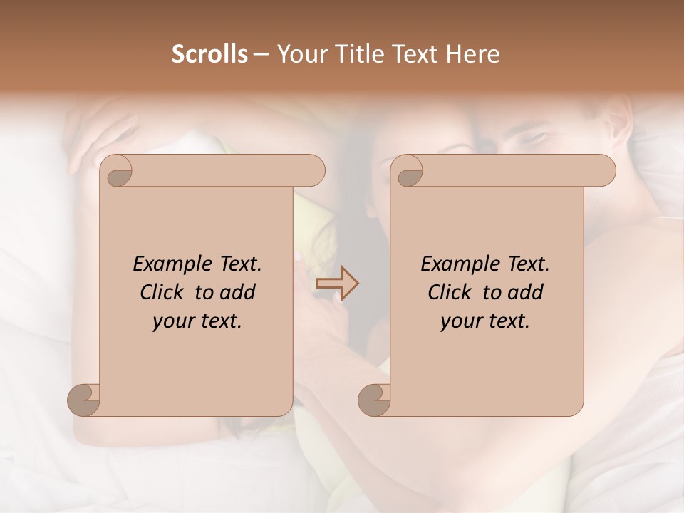 Togetherness Handsome Lifestyle PowerPoint Template