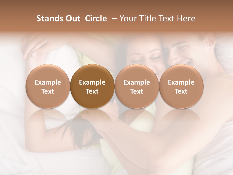 Togetherness Handsome Lifestyle PowerPoint Template