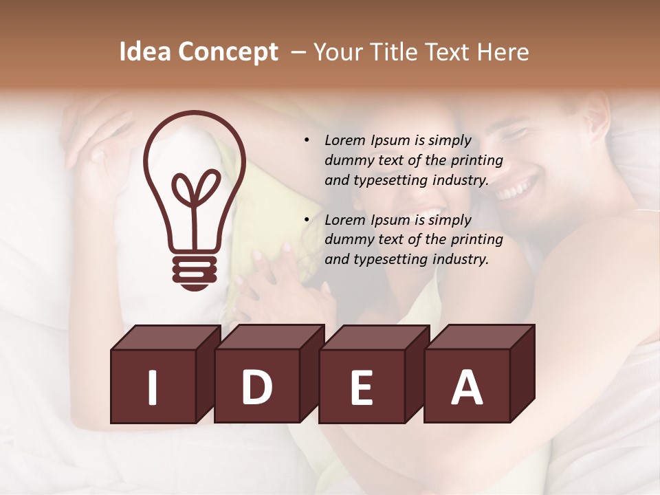 Togetherness Handsome Lifestyle PowerPoint Template