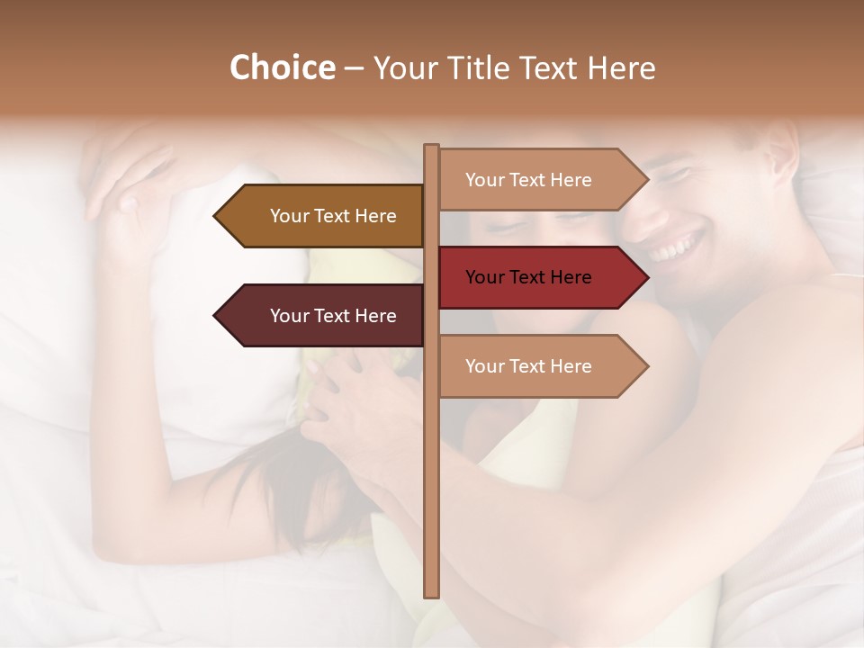 Togetherness Handsome Lifestyle PowerPoint Template