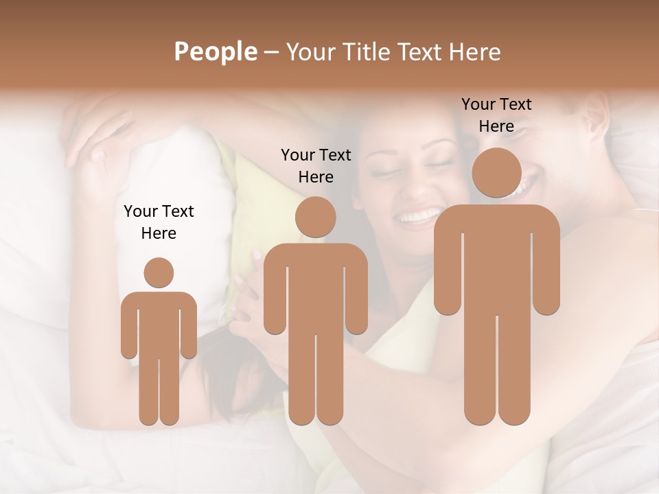 Togetherness Handsome Lifestyle PowerPoint Template