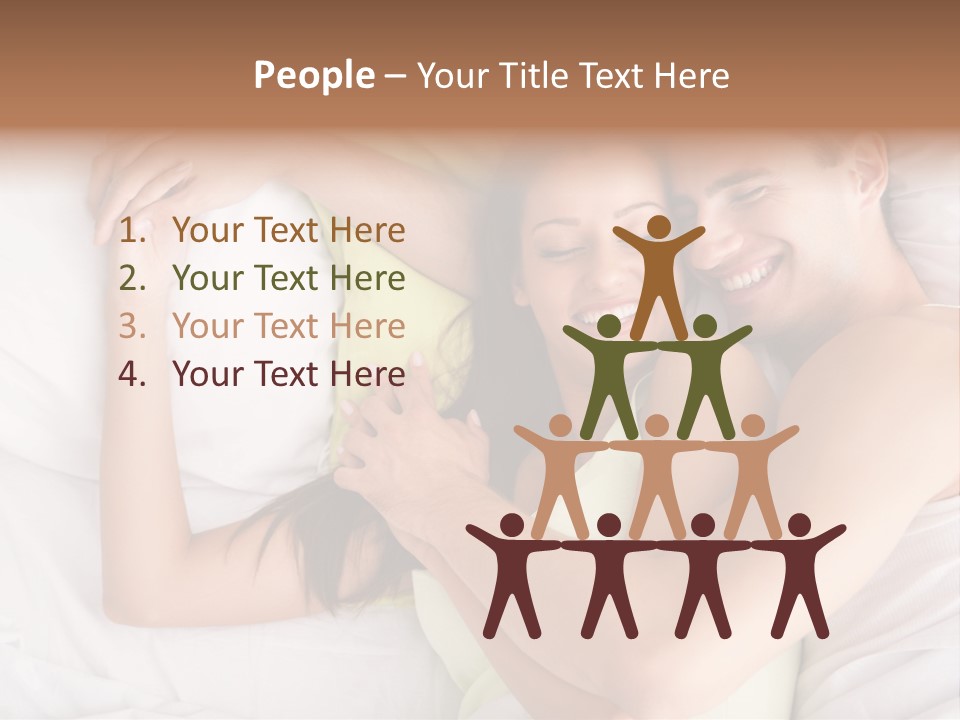 Togetherness Handsome Lifestyle PowerPoint Template