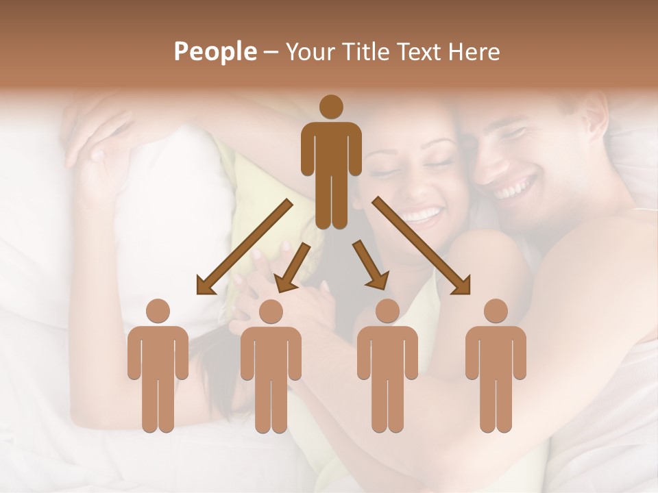 Togetherness Handsome Lifestyle PowerPoint Template