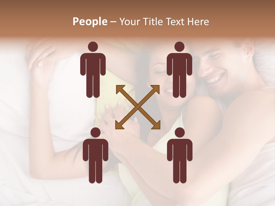 Togetherness Handsome Lifestyle PowerPoint Template