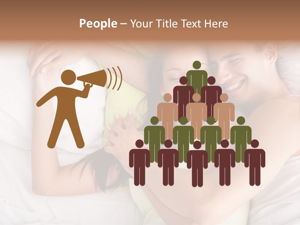 Togetherness Handsome Lifestyle PowerPoint Template