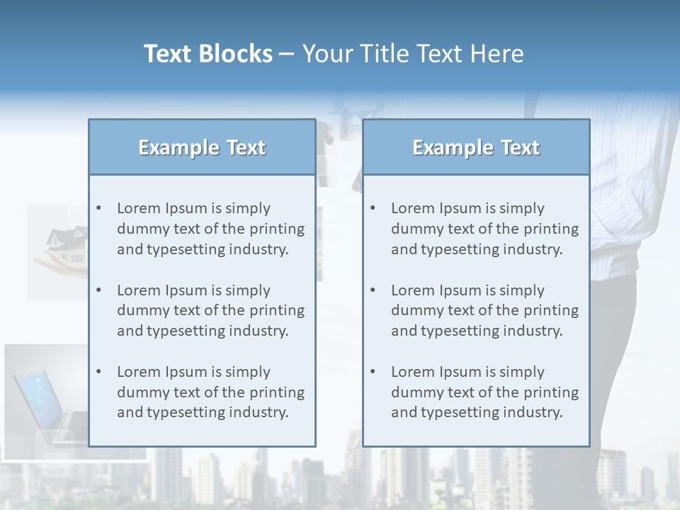 Digital News Computer PowerPoint Template