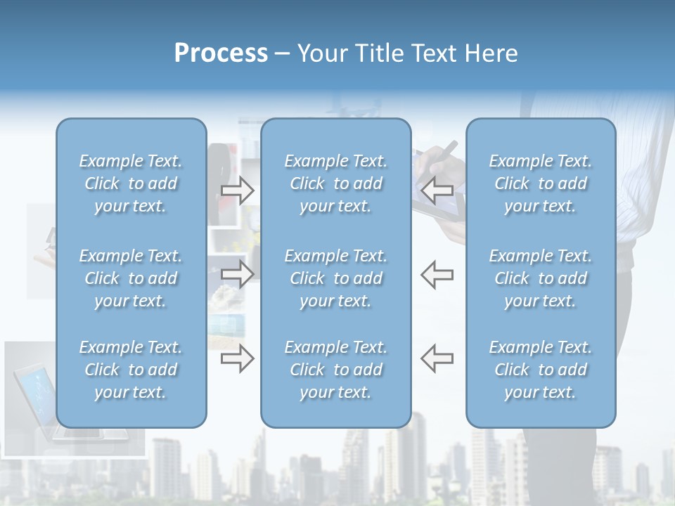 Digital News Computer PowerPoint Template