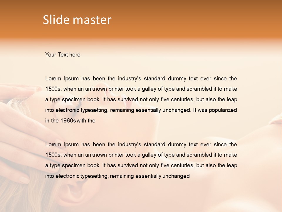 Clean Lovely Care PowerPoint Template