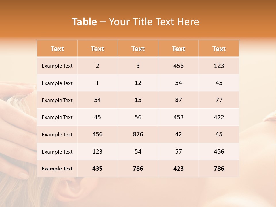 Clean Lovely Care PowerPoint Template
