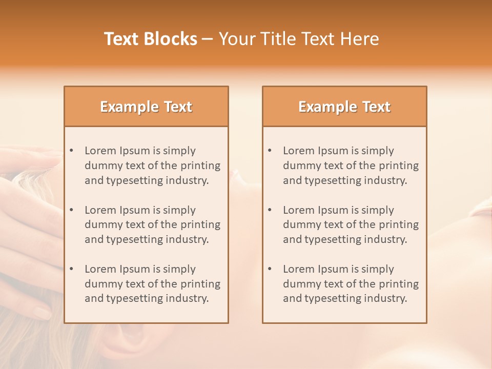 Clean Lovely Care PowerPoint Template